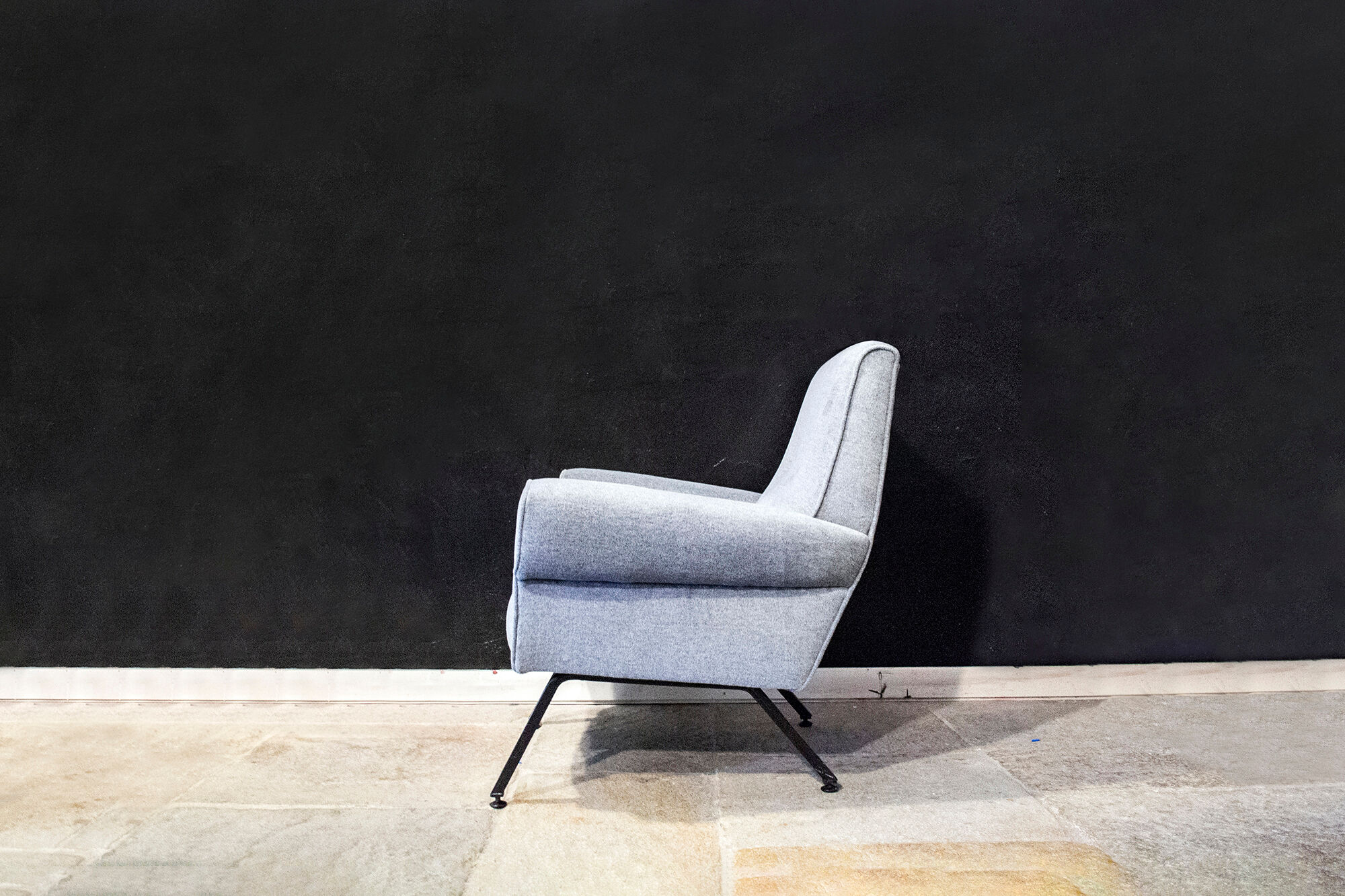 Paire de fauteuils Vintage Italie 60s