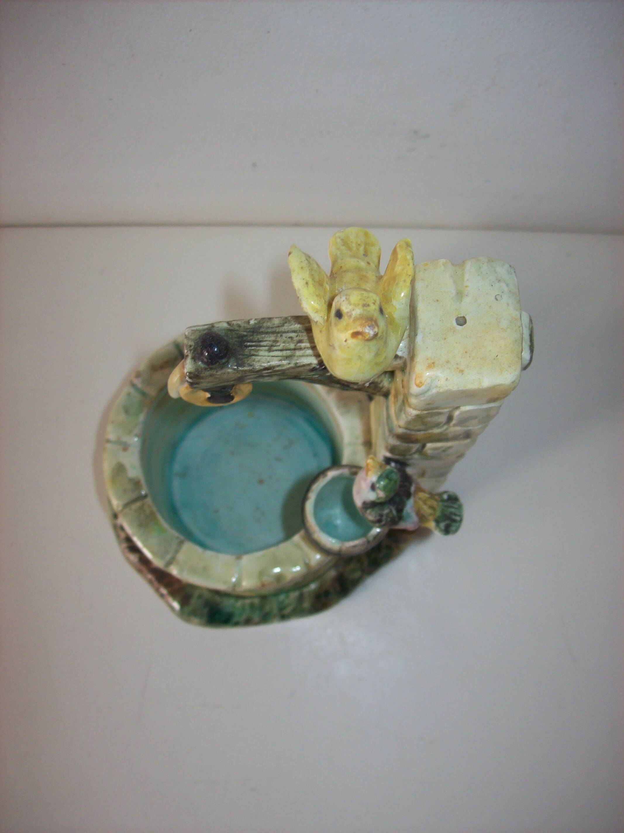 Planter in the style of Jérôme Massier bird well