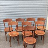 8 Fischel bistro chairs