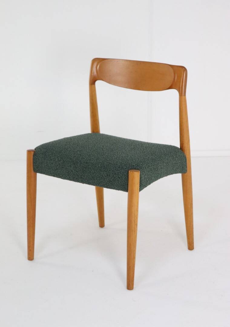 Set of 4 Danish Chairs 'Bjerremose'