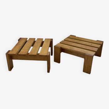 End stools for sofas pine mountain furniture 1960
