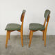Paire de chaises bistrot des années 50