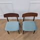 lot de 4 chaises en teck vintage