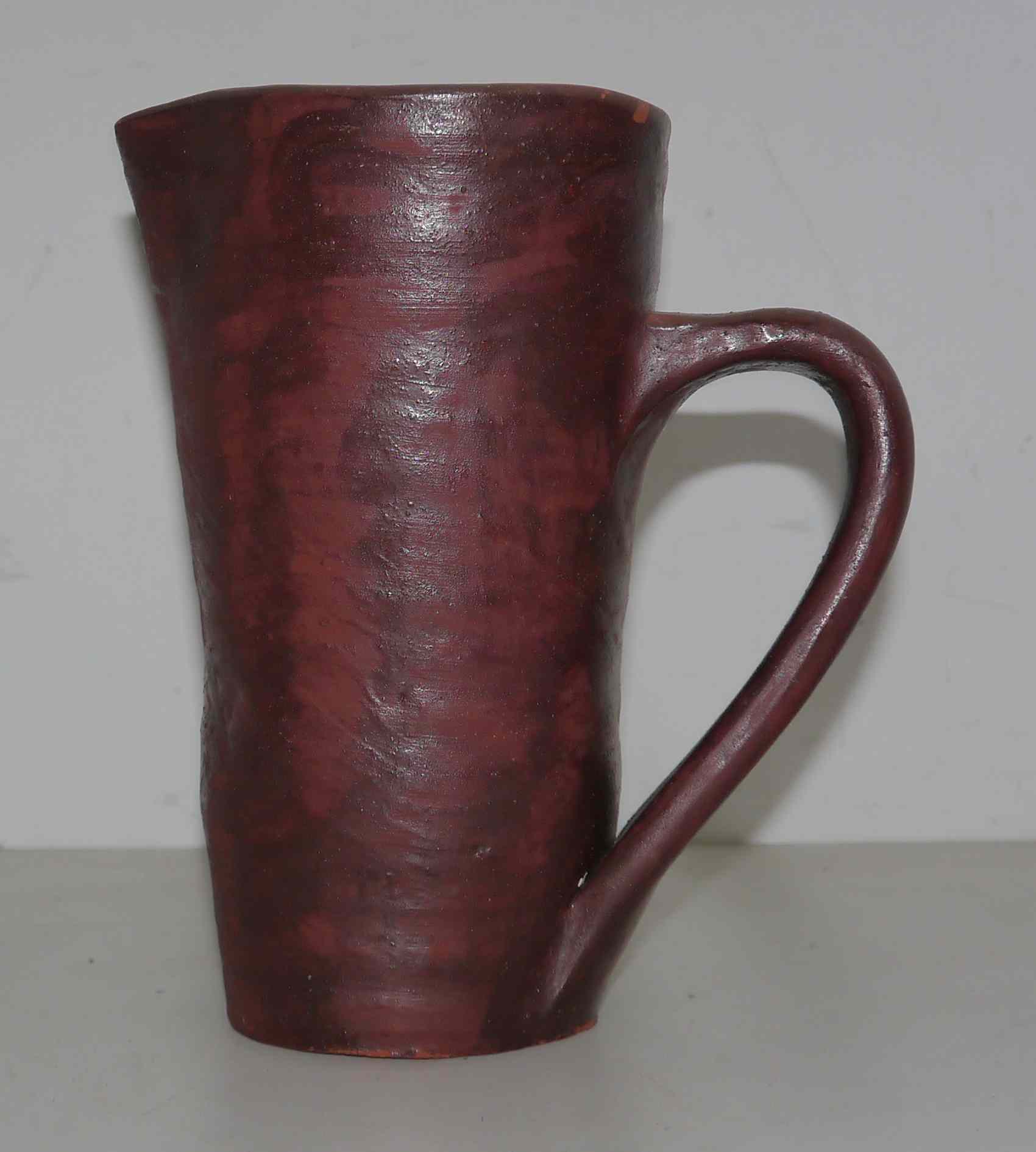 Old pitcher in ceramic or terracotta, 70's