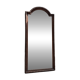 Large beaded wooden mirror