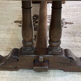 1950s oak monastery table