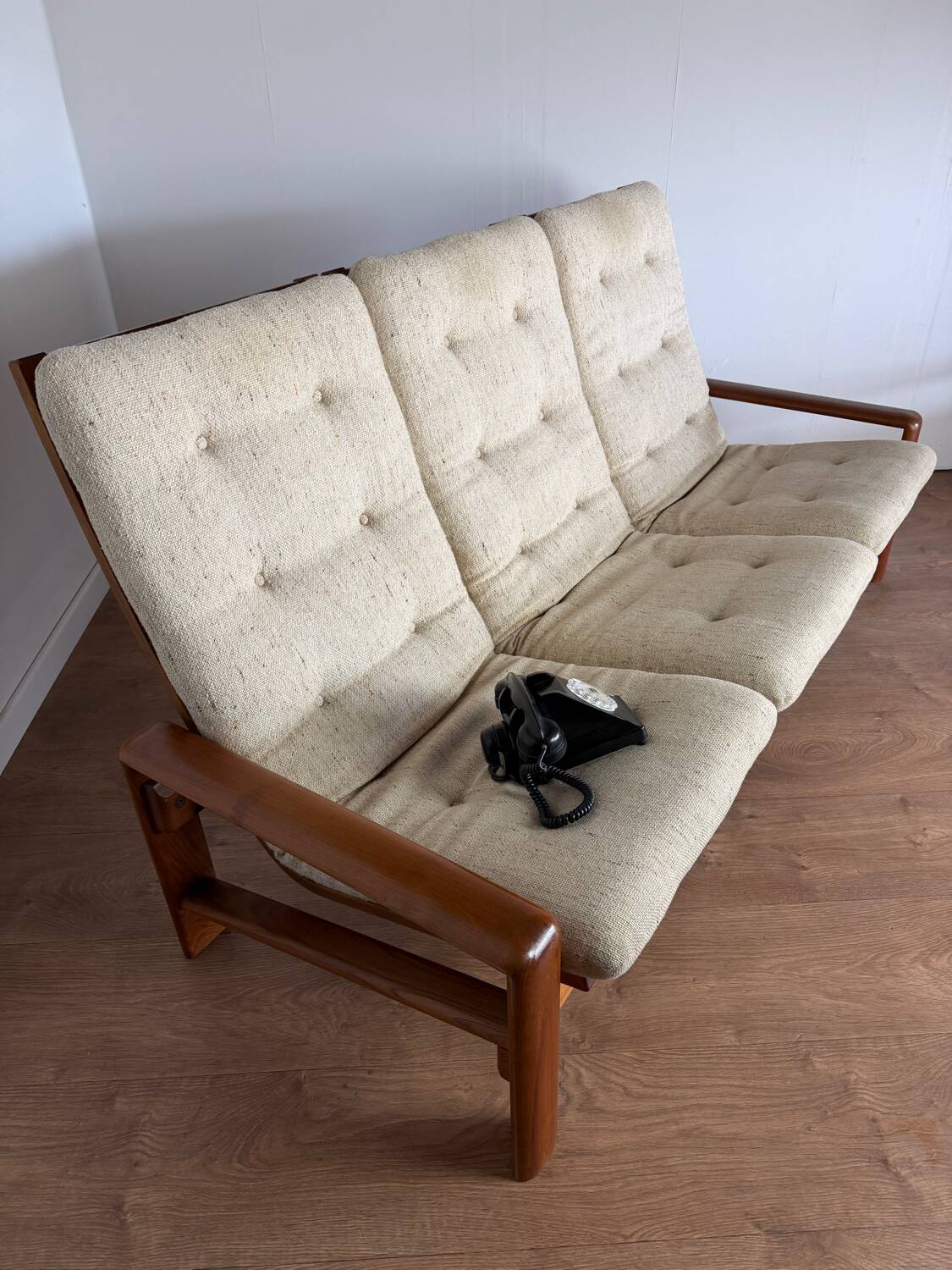 Scandinavian 3-seater sofa – 1970 Attributed to EMC Møble
