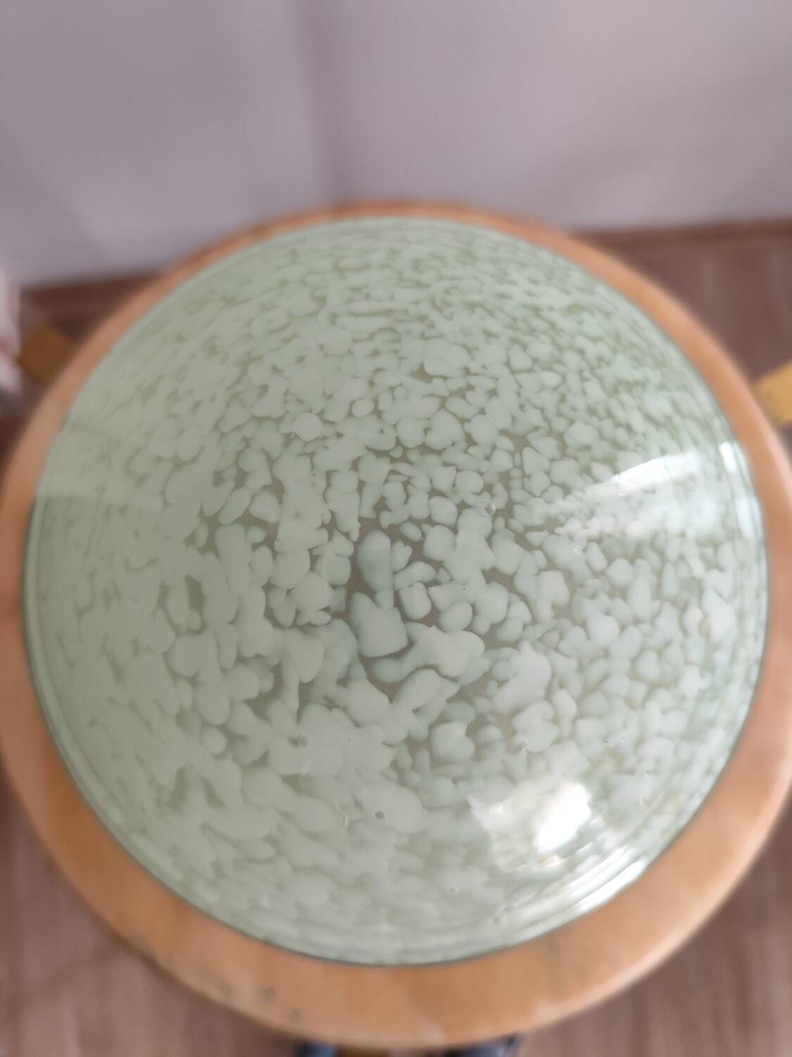 Opaline ball light fixtures