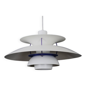 Le vrai truc danois - Suspension PH5 - couleur blanche originale - Louis Poulsen - Poul Henningsen -