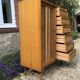 Armoire commode en rotin vintage années 60