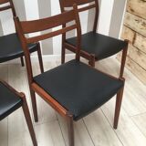 Lot of 6 chairs gessef 60 years