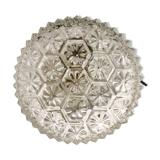 Round ceiling carved glass