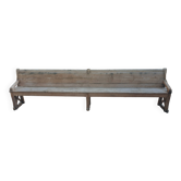 3 meter long solid wood bench