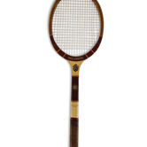 Raquette de tennis en bois