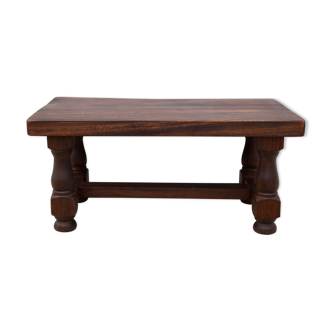 Solid wood coffee table living room table