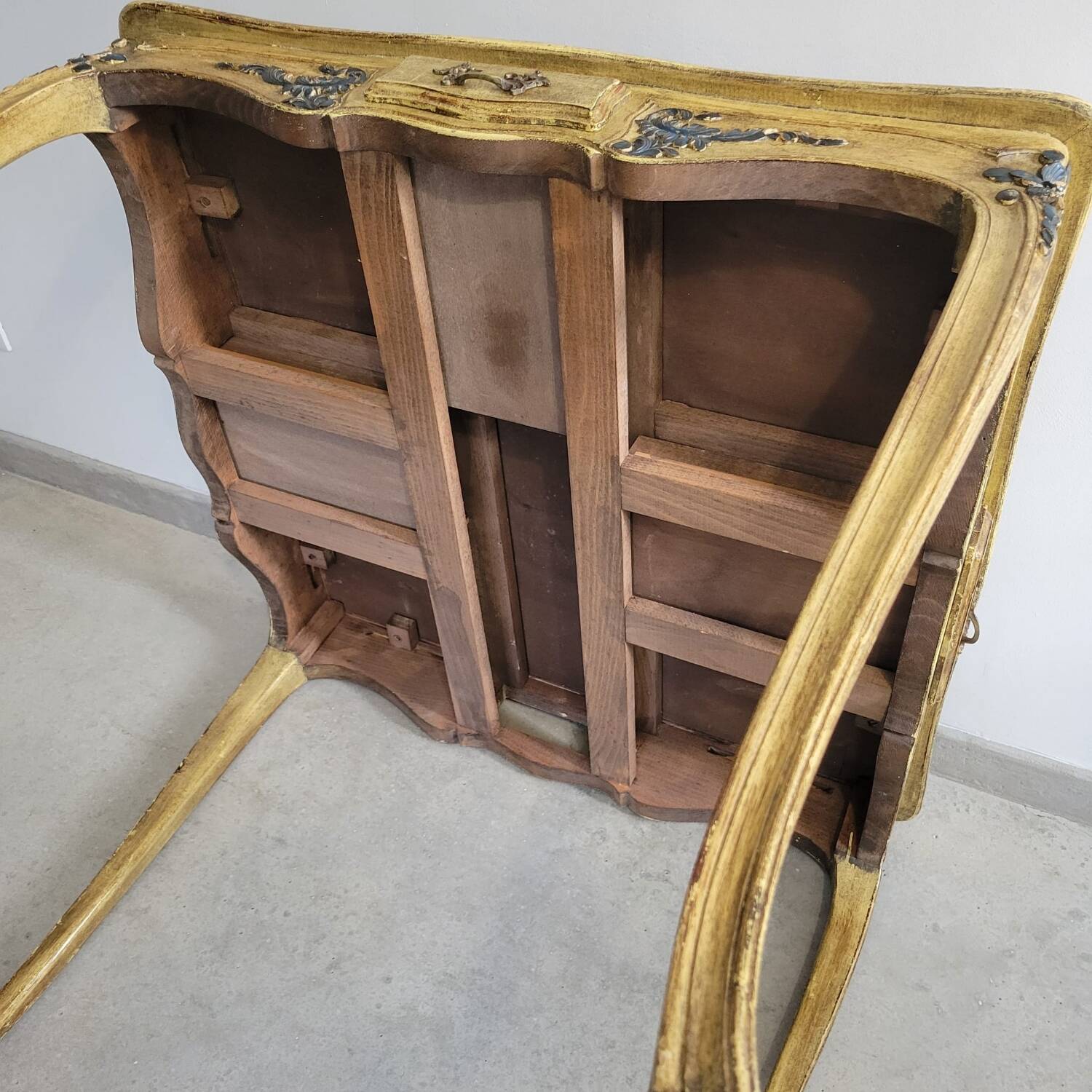 Antique gaming table in Louis XV style