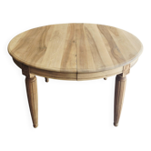 Table ronde extensible art déco