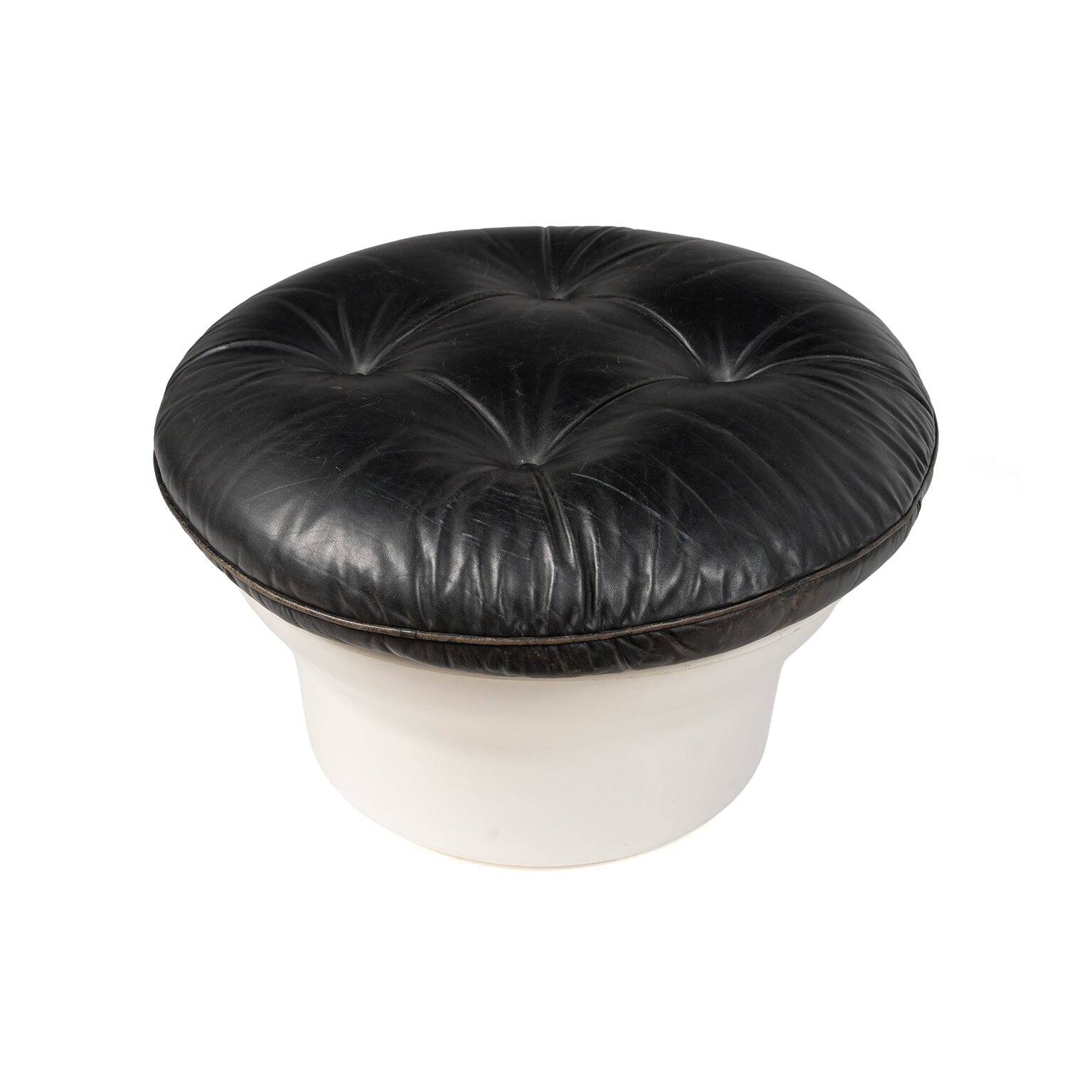 "Karaté" armchair and its ottoman by Michel Cadestin for Airborne, c. 1970