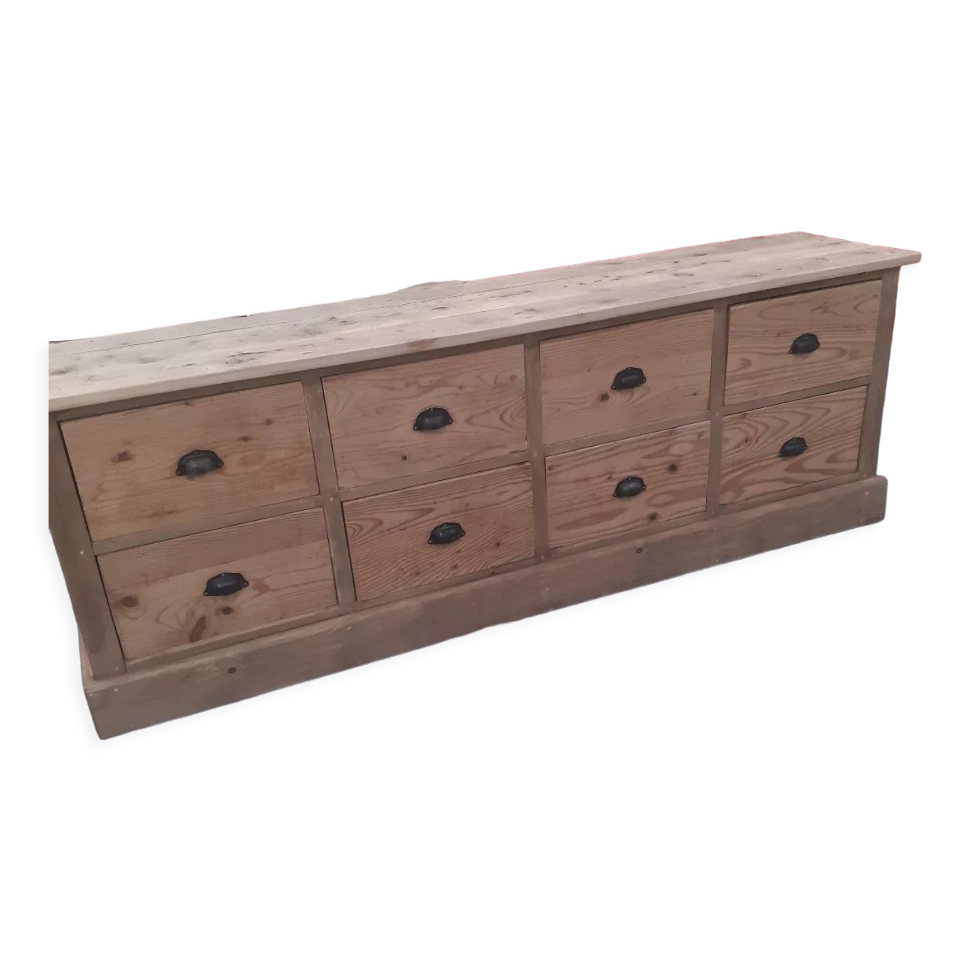 Trade furniture 8 drawers fir