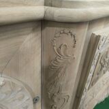 Huge sideboard, 1957, solid natural walnut