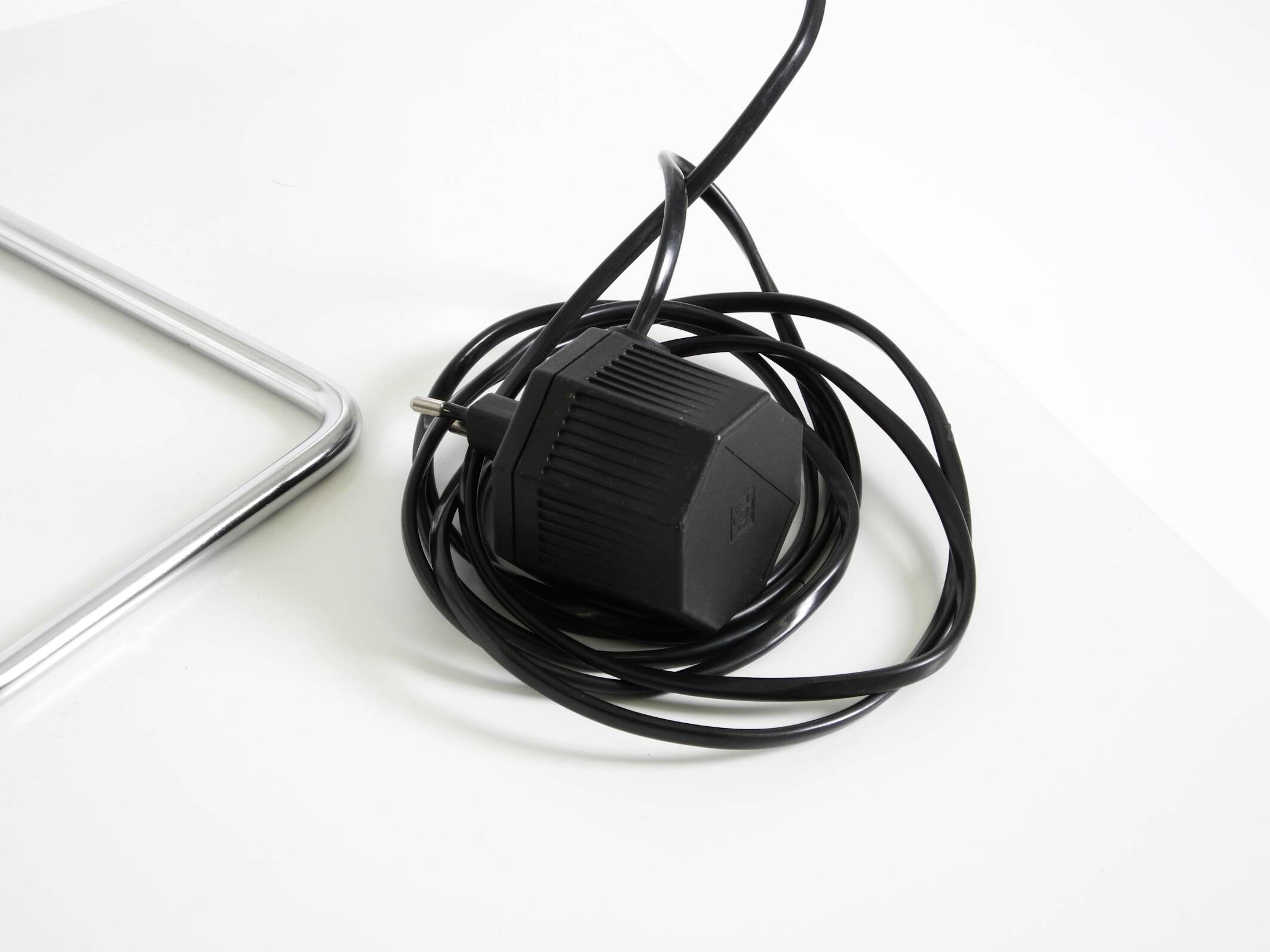 1980s chrome-plated metal table lamp by Abo Randers for IKEA