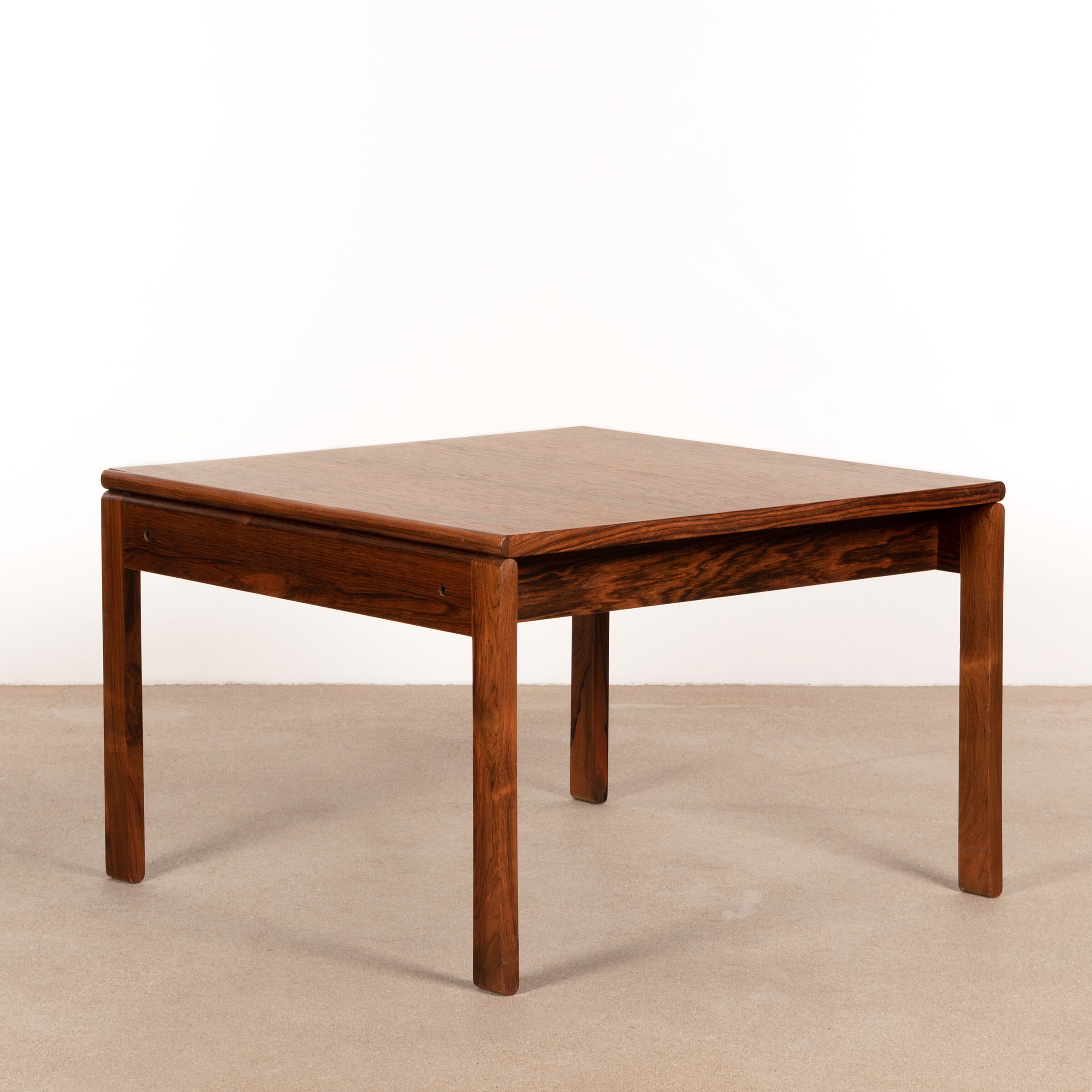 Tobia Scarpa coffee table in wood for Haimi Finland, 1975
