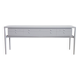 Helge Vestergaard-Jensen - Painted wooden enfilade in light grey