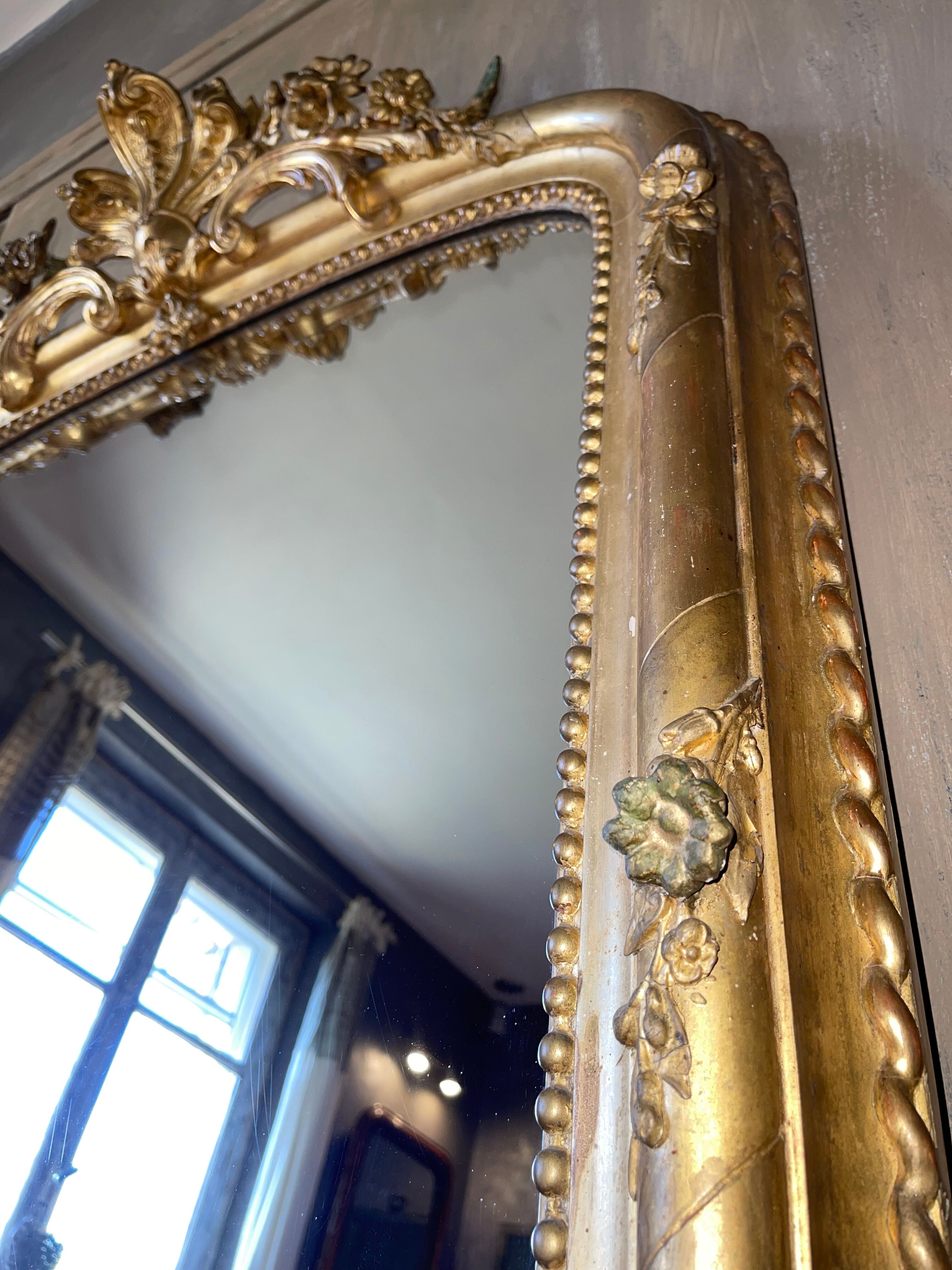 Louis XV style mirror