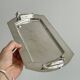 Plateau rectangulaire en métal inox léger