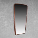 Danish mid century  teak mirror, 1960s