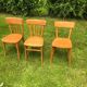 Chaises vintage bistrot