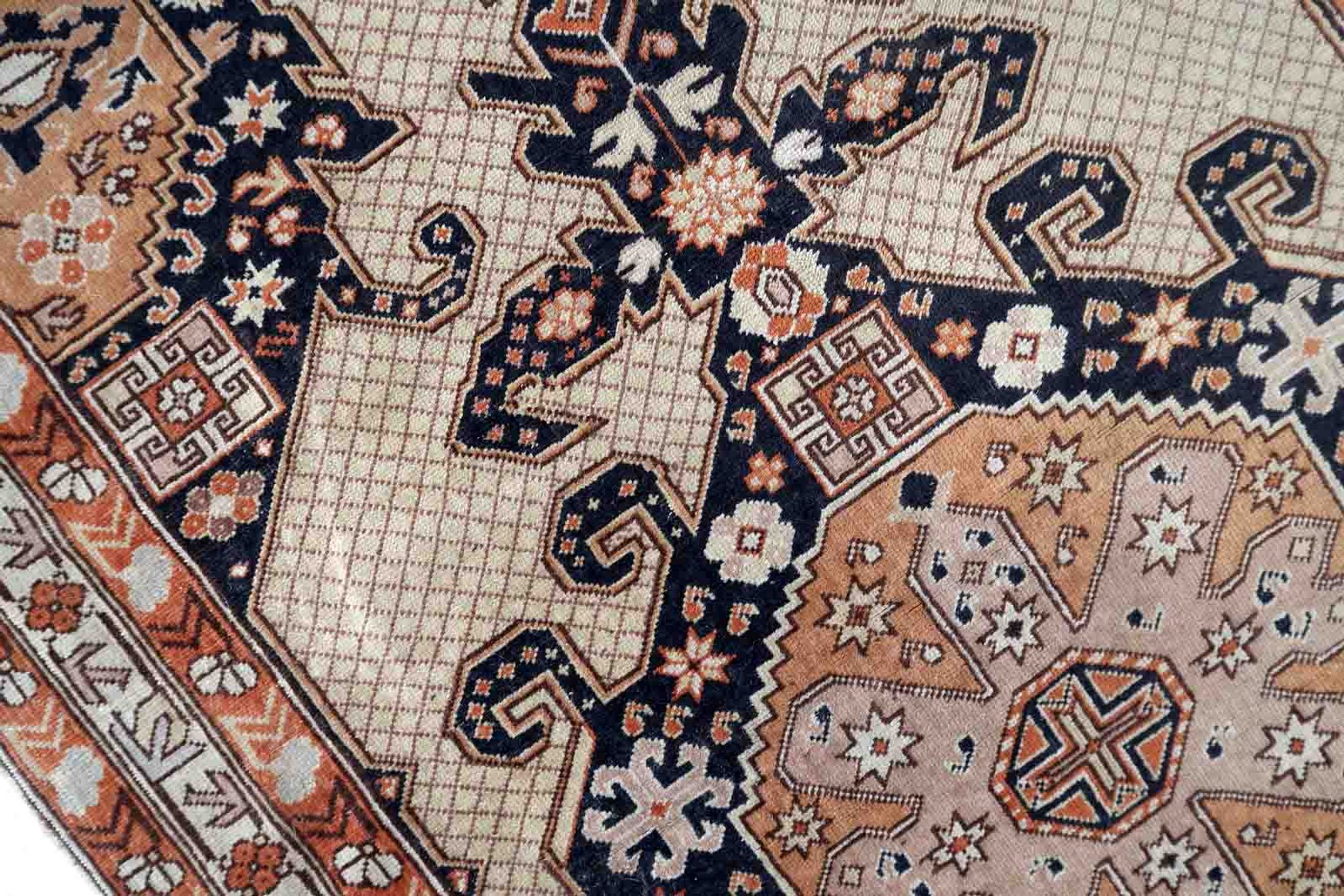 Turkish vintage Sivas rug 1950s 118x194cm