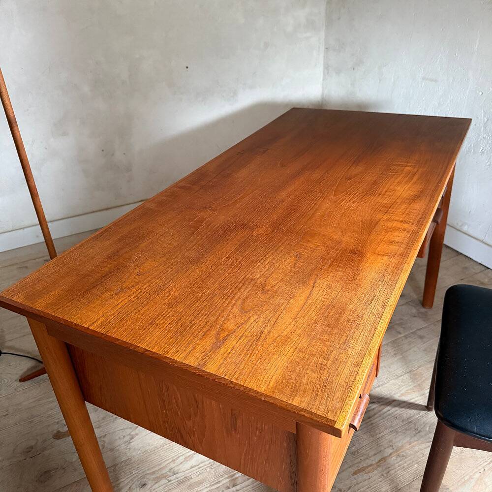 Scandinavian teak desk, Denmark