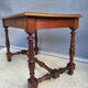 Louis XIII walnut desk • Small centre table in Renaissance style
