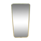 Free form mirror 45X80 cm brass frame