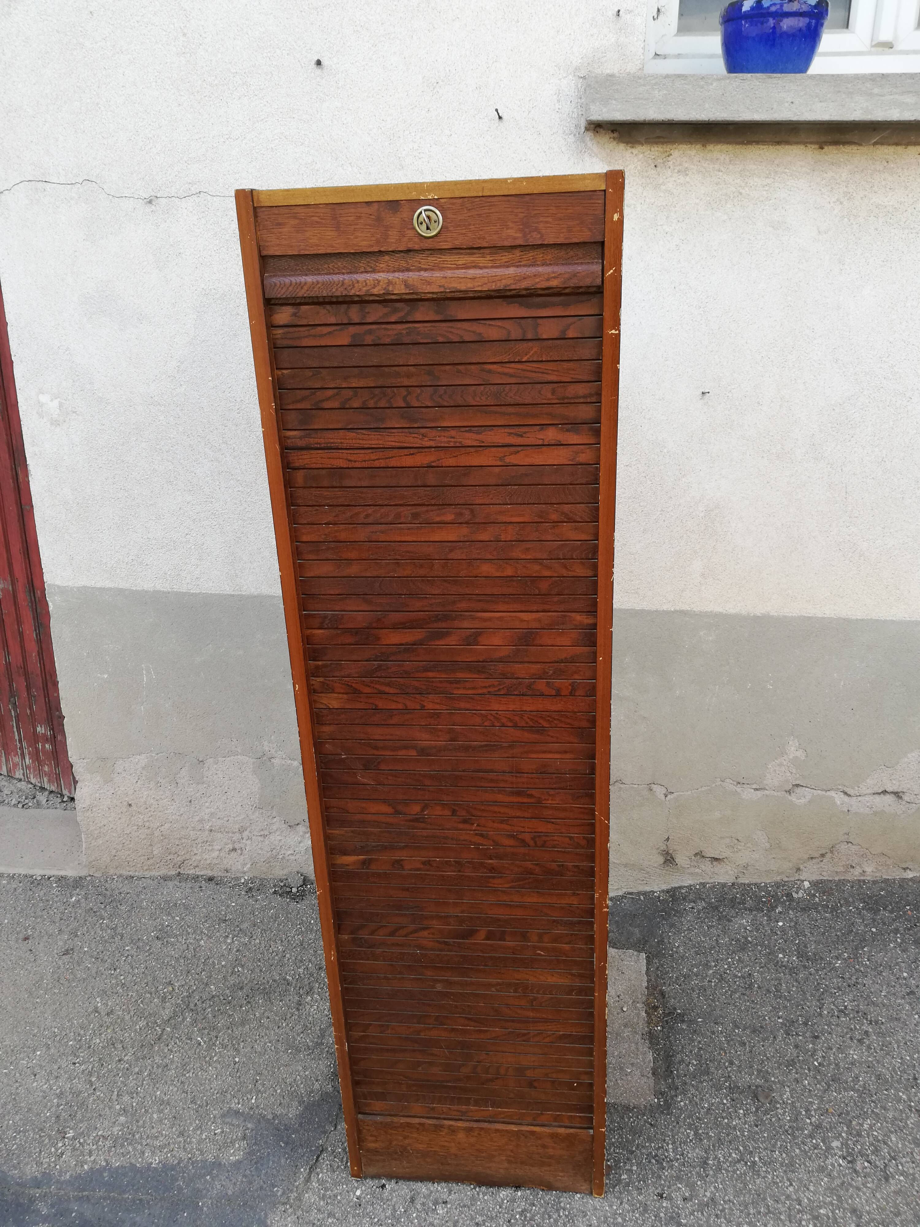 Meuble classeur vintage 1 rideau