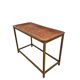 Table Basse Hollywood Regency Mid-Century avec Plateau Amovible en Bakélite et Cadre en Laiton, France, 196