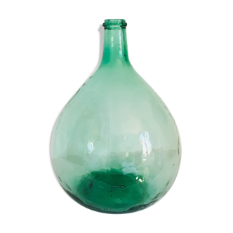 Bluish green demijohn 10 litres