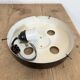 Vintage Glass Wall or Ceiling Light from Napako, 1970s