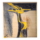 Tapis édition limitée par Endre Szasz, 200x200 cm