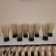 Set of 8 long drink glasses in smoked glass from the 70s – 25 cl