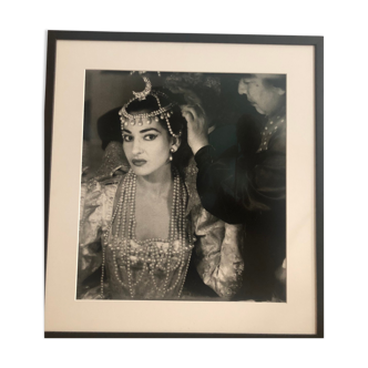 Photo originale de Maria Callas par Willy Rizzo