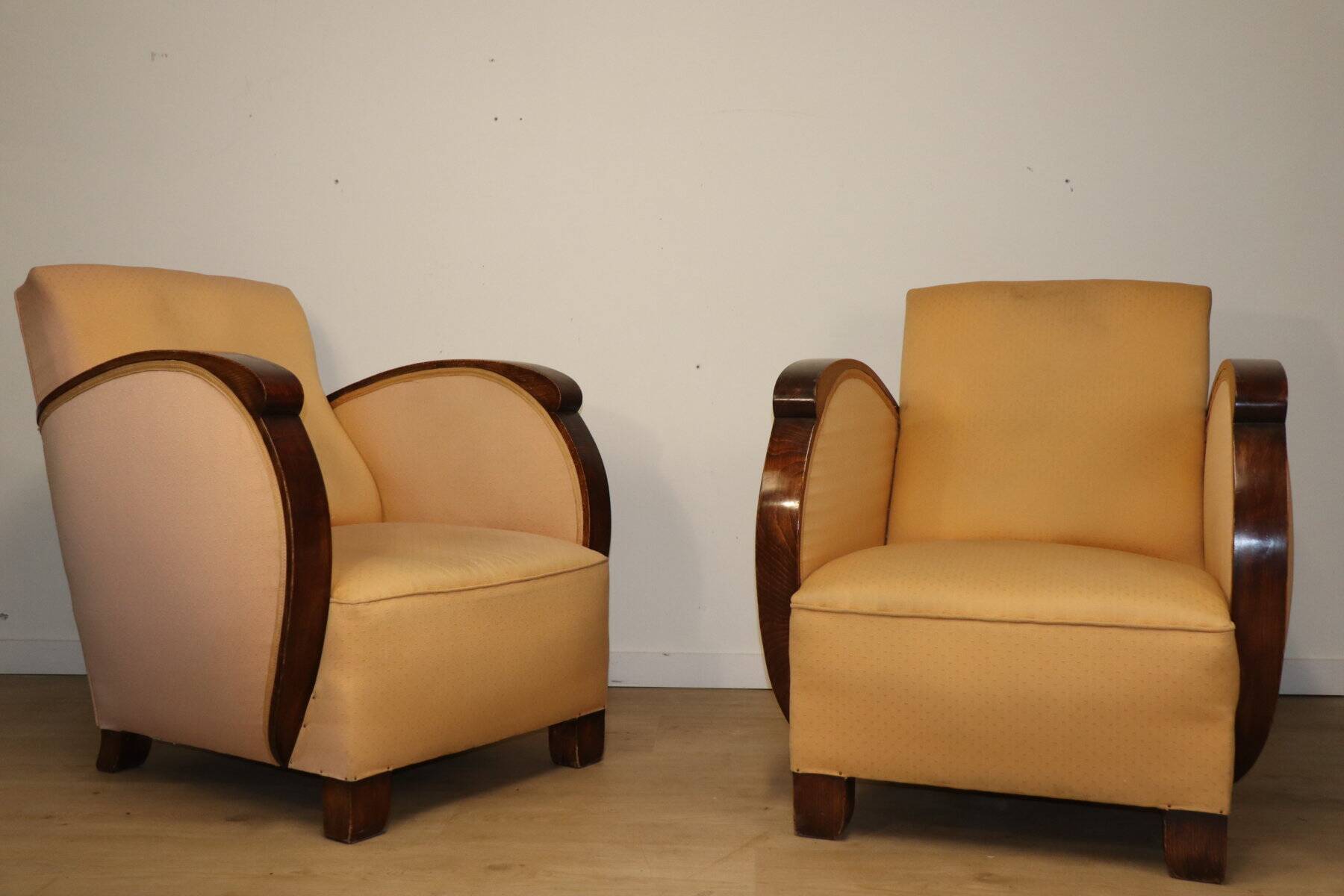 Pair of Art Deco armchairs – 1930s/40s