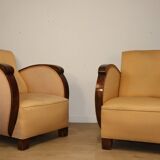 Pair of Art Deco armchairs – 1930s/40s