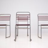 4 chairs "sandow" style Bruno Pollak