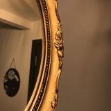 Golden old mirror 34x27cm