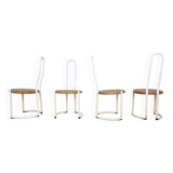 Vintage postmodern dining chairs, 1960s