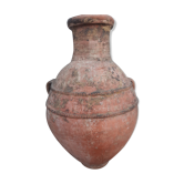 Olive jar of the eighteenth century old terracotta pot deco glazed olive tree