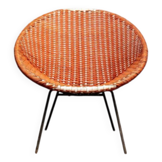 Fauteuil d'extérieur en scoubidou