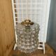 Suspension en verre vintage
